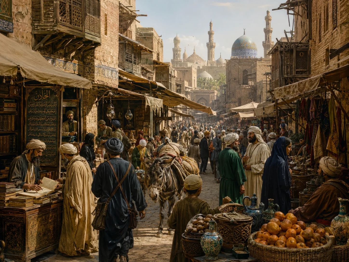 Busy street scenes of everyday life for ancient civilizations, many now lost to time picture 12 of 12