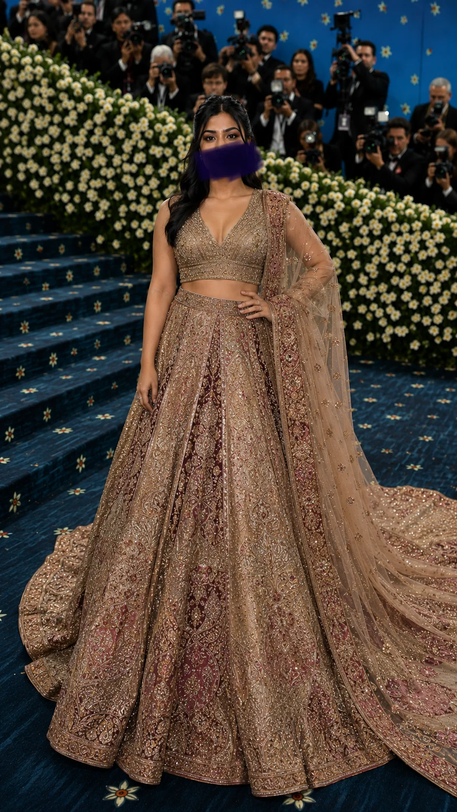 Asked Chat GPT to generated Met Gala looks for me picture 1 of 3