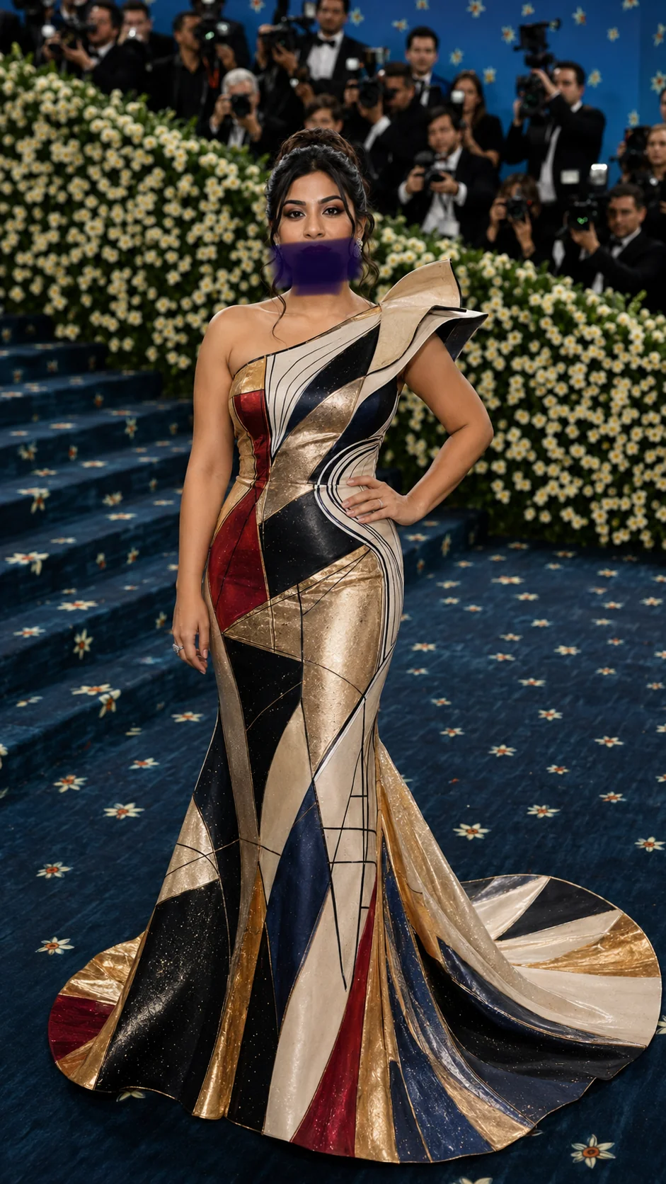 Asked Chat GPT to generated Met Gala looks for me picture 2 of 3
