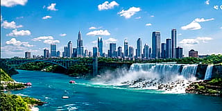 What Niagara Falls, New York, SHOULD have looked like...'