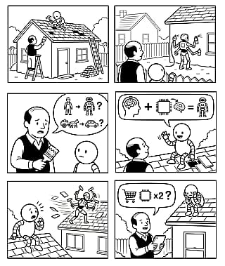 New Father & Bot'