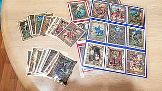 Arthurian Bingo for 3~ year old'