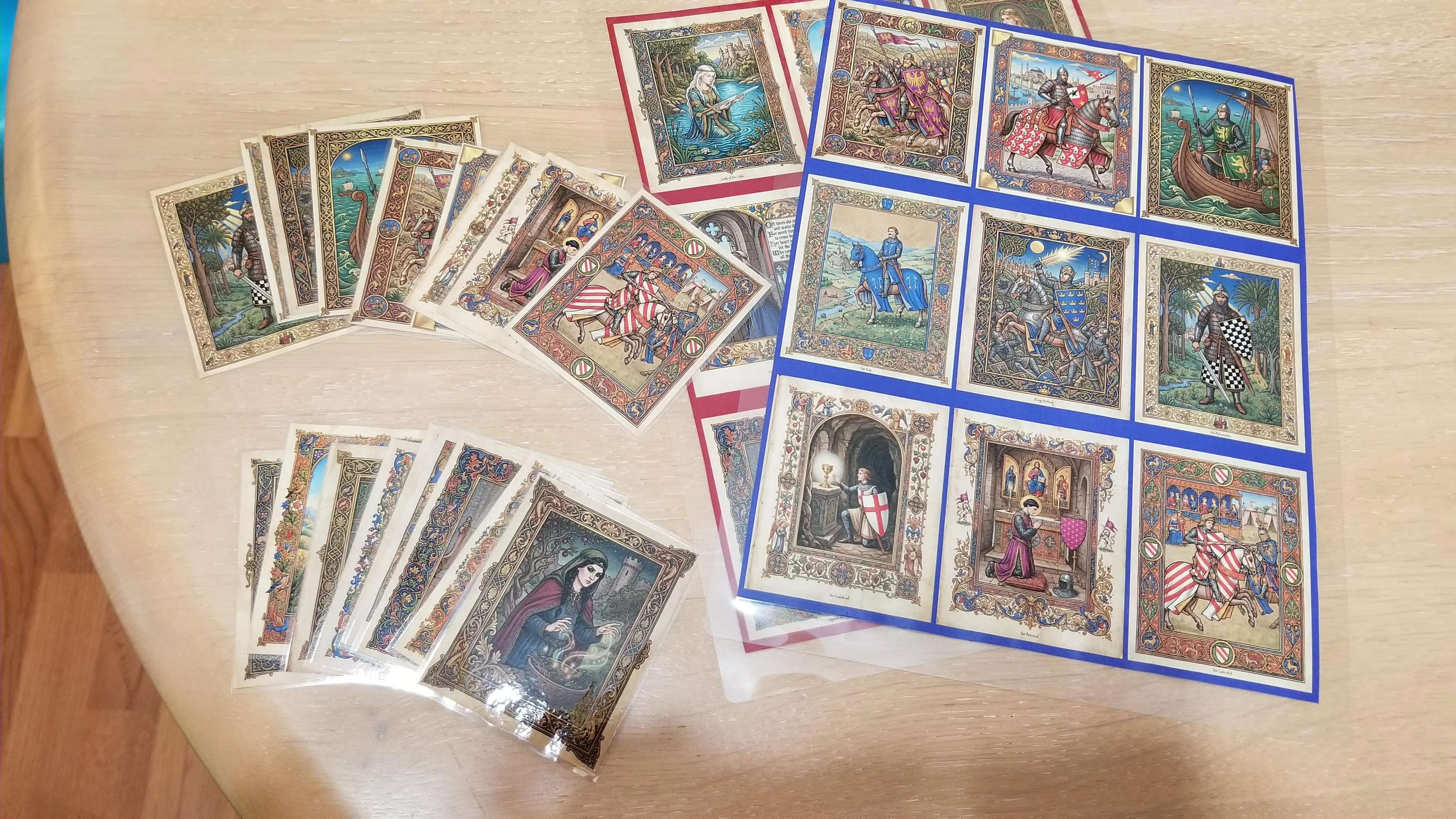 Arthurian Bingo for 3~ year old picture 1 of 4
