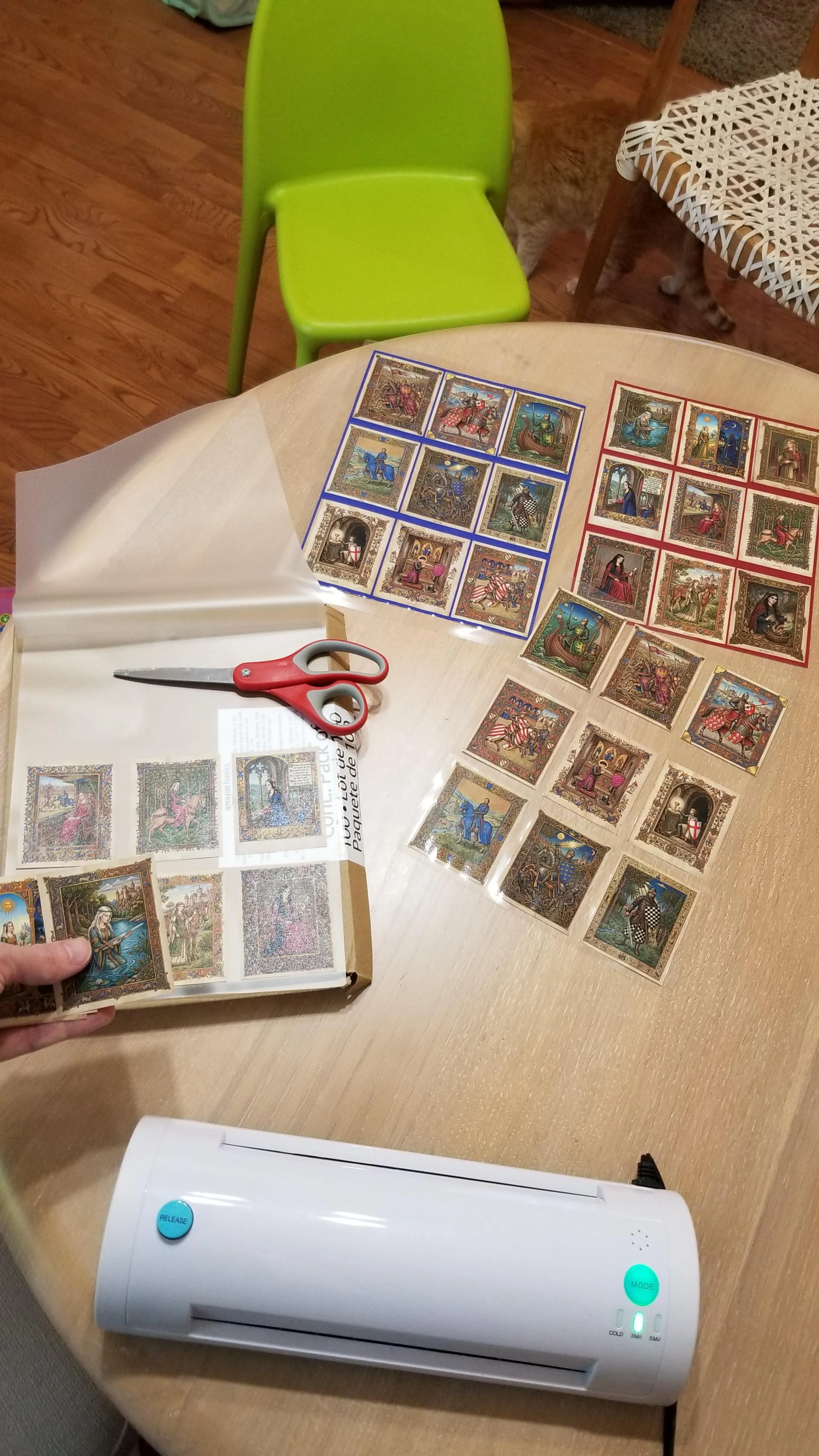 Arthurian Bingo for 3~ year old picture 3 of 4