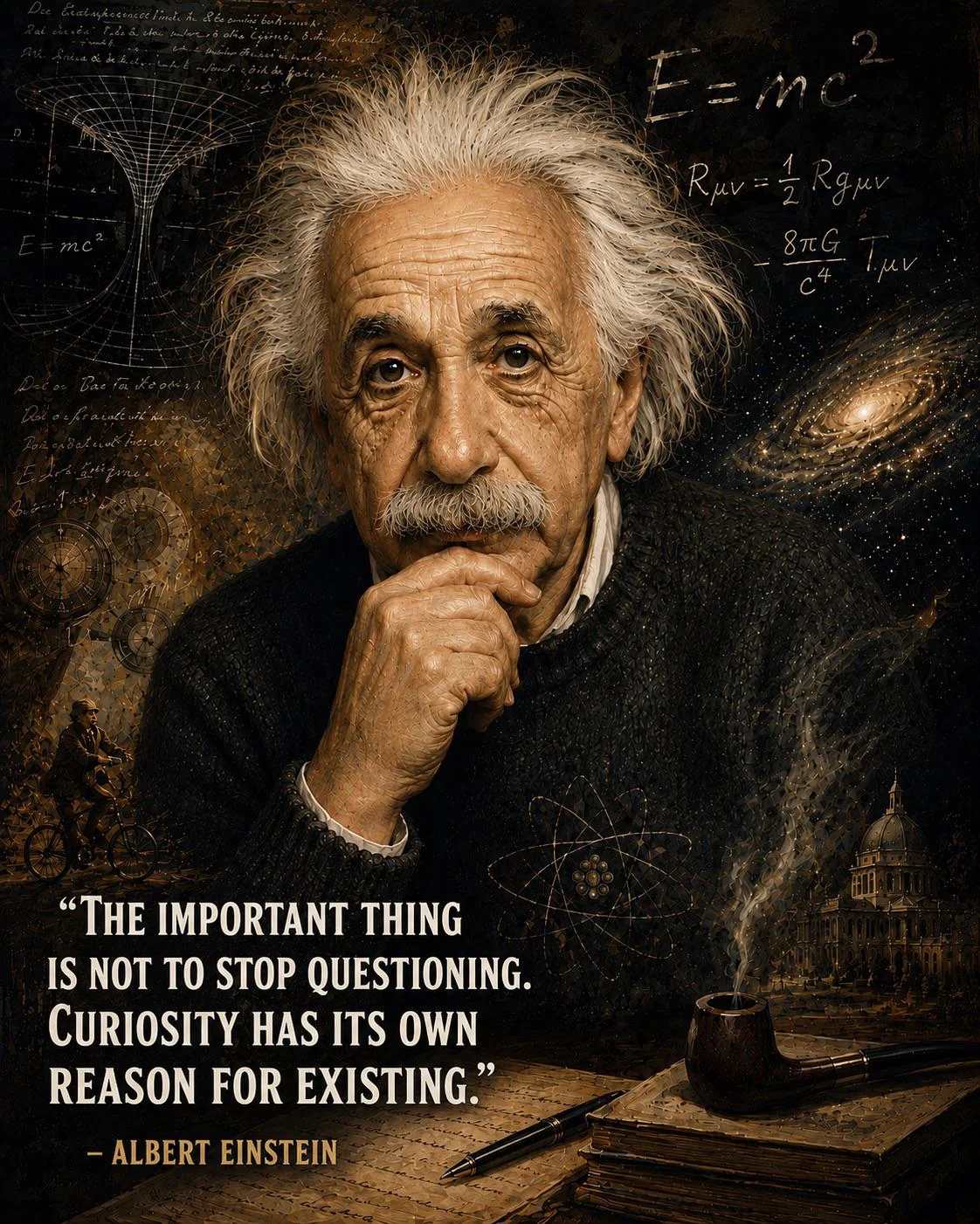 The Mind That Changed the Universe — Albert Einstein. picture 1 of 1