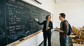 Computer science lecture from the future'