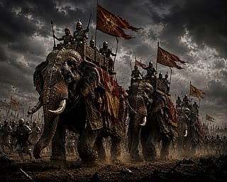 Indian War Elephants'