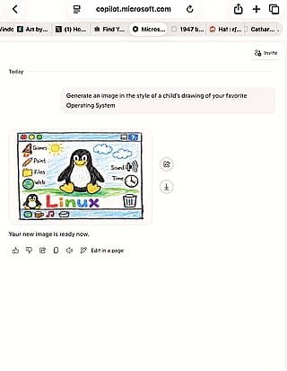 Microsoft made an AI that prefers Linux over their own Operating System'