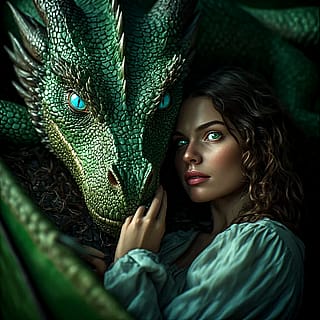 Dragon Concept Art For My Writing (Perchance AI Art Tool)'