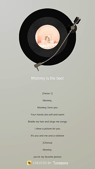 My daughter wrote a Mother's Day song for me 🥰'