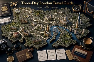 I used GPT Image 2 to turn a 3-day city trip into one clean visual guide'