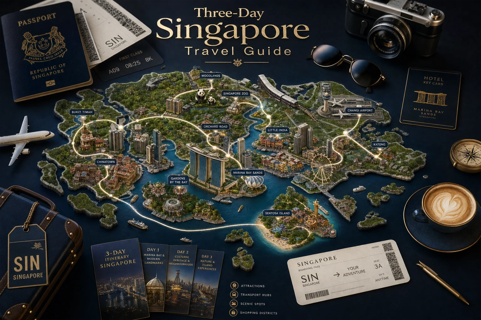 I used GPT Image 2 to turn a 3-day city trip into one clean visual guide picture 2 of 5