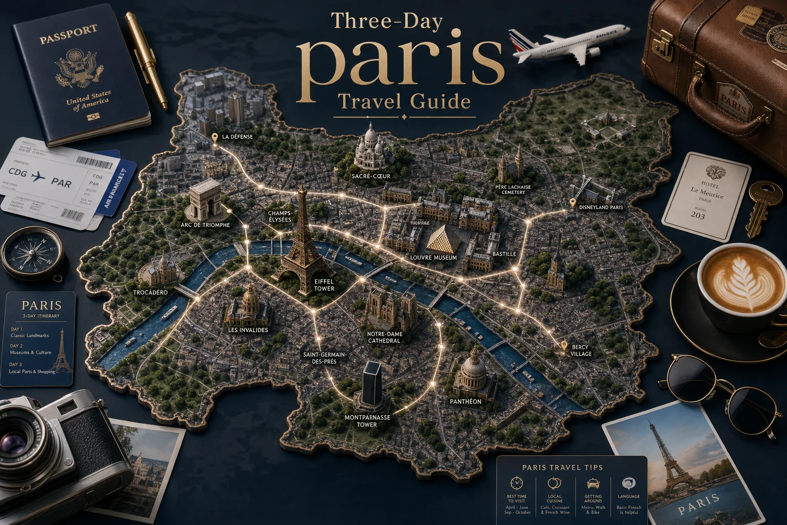 I used GPT Image 2 to turn a 3-day city trip into one clean visual guide picture 3 of 5