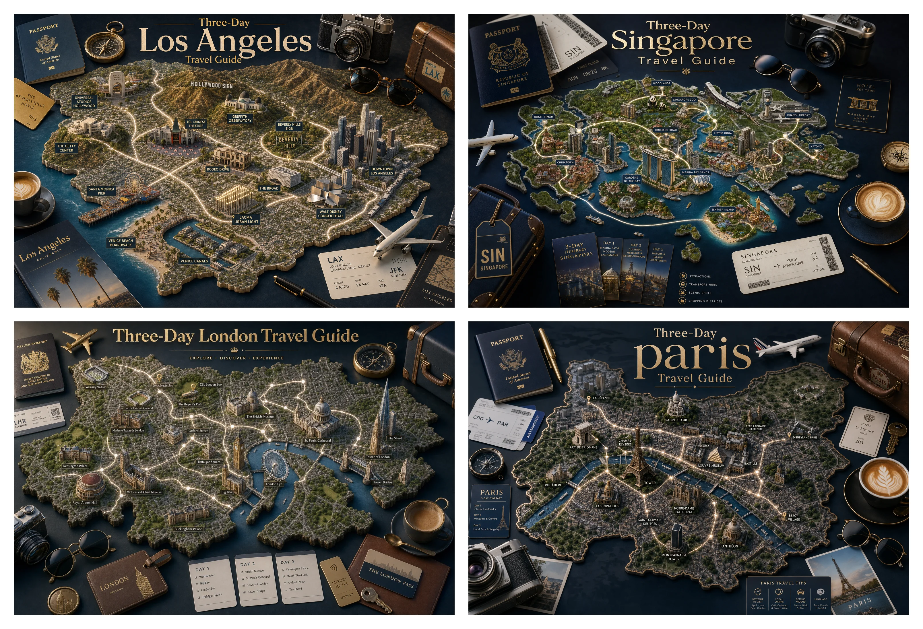 I used GPT Image 2 to turn a 3-day city trip into one clean visual guide picture 5 of 5