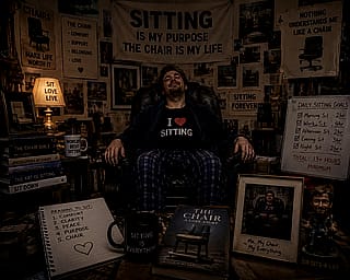 Sitting is my purpose'