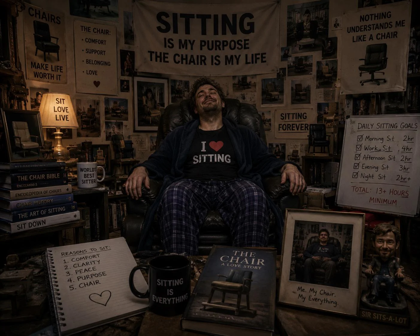 Sitting is my purpose picture 1 of 1