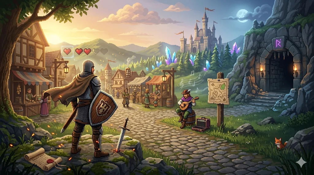 The Hero's Overworld Panorama picture 1 of 1