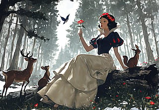 Snow White'