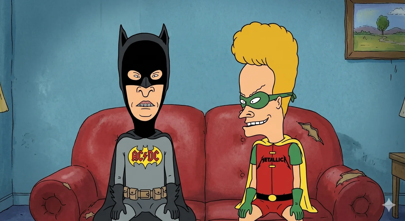 Batbutthead and Beavis the Boy Wonder picture 1 of 1