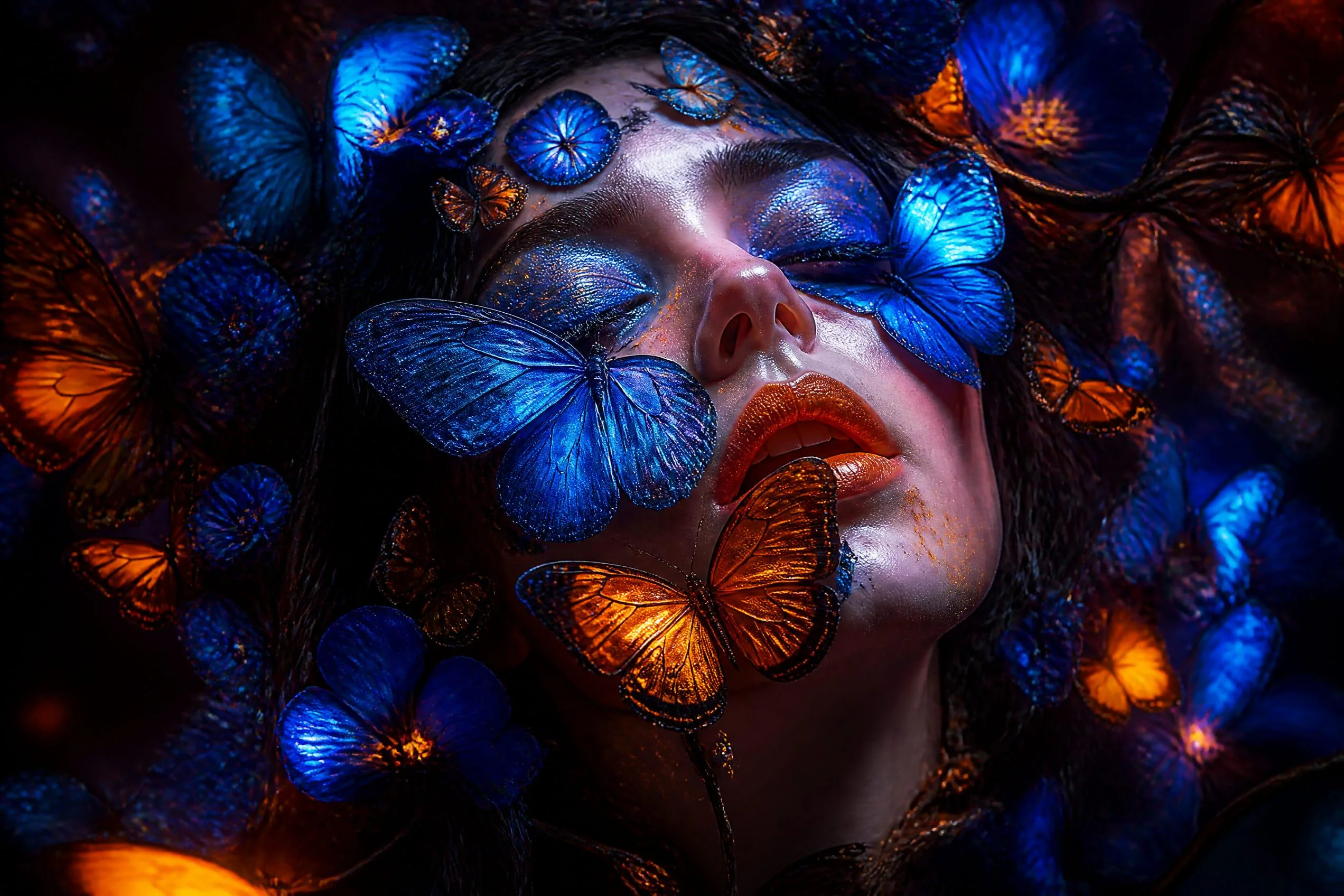 She Wore Metamorphosis Like a Beautiful Threat picture 1 of 1