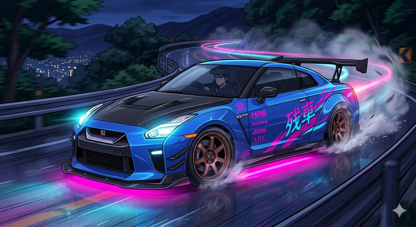Had Gemini generate a drift car using the prompt in the description picture 1 of 1