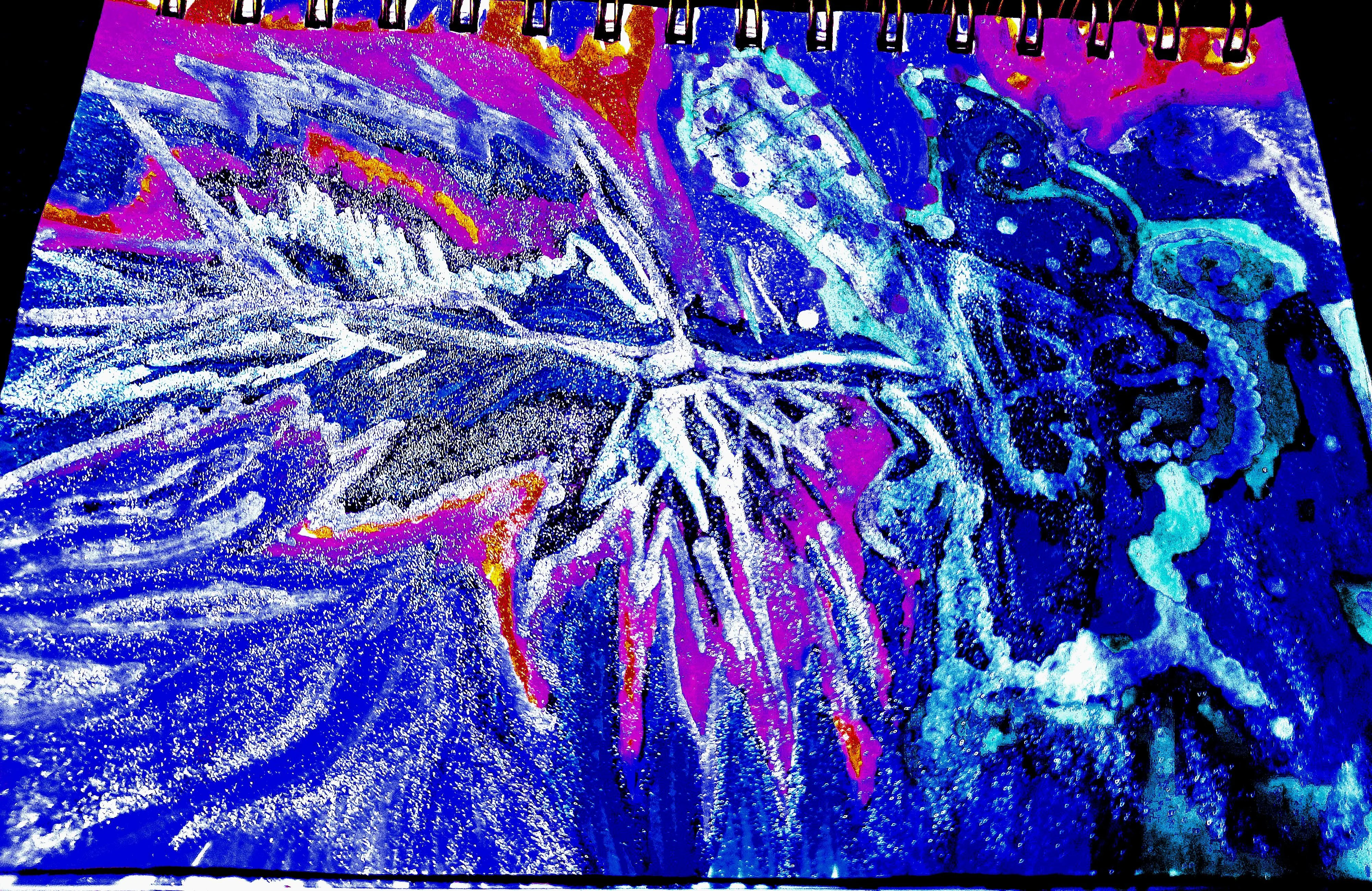 Using my painting and AI to make Ocean midnight zone creatures picture 3 of 7
