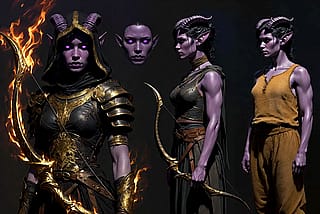 Character designs with Ai. Hope you like it!'