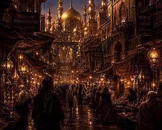 City of Brass from Arabian Nights'