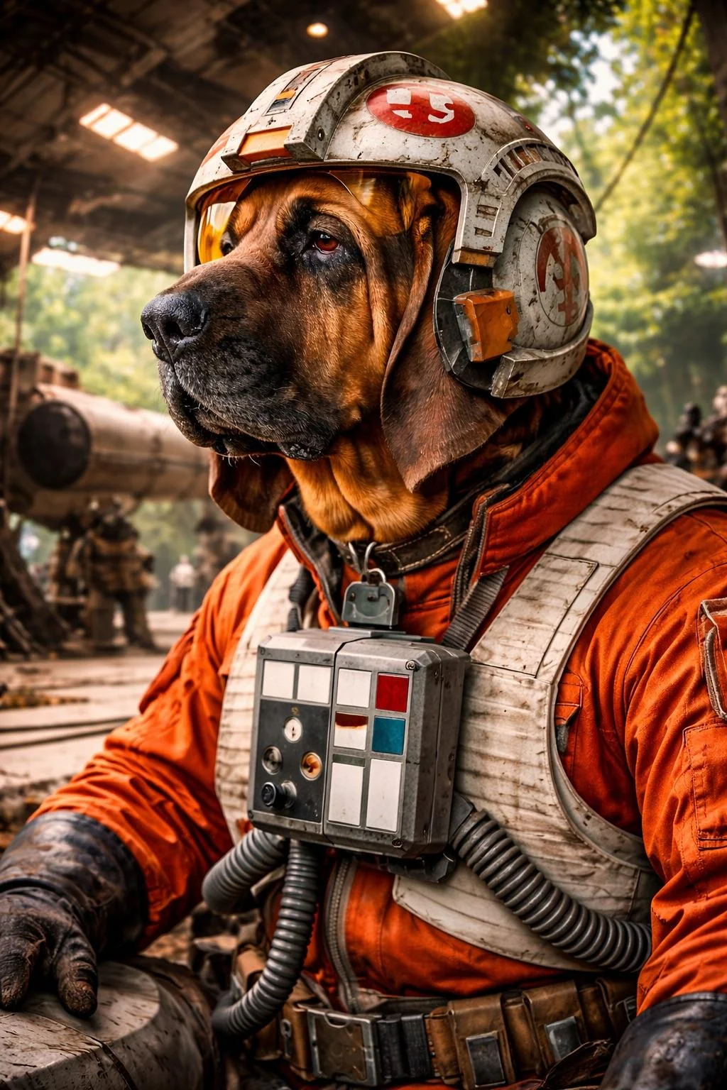 One of my favorite uses of AI is turning my dog into fun characters. These are some of my favorites. picture 5 of 11