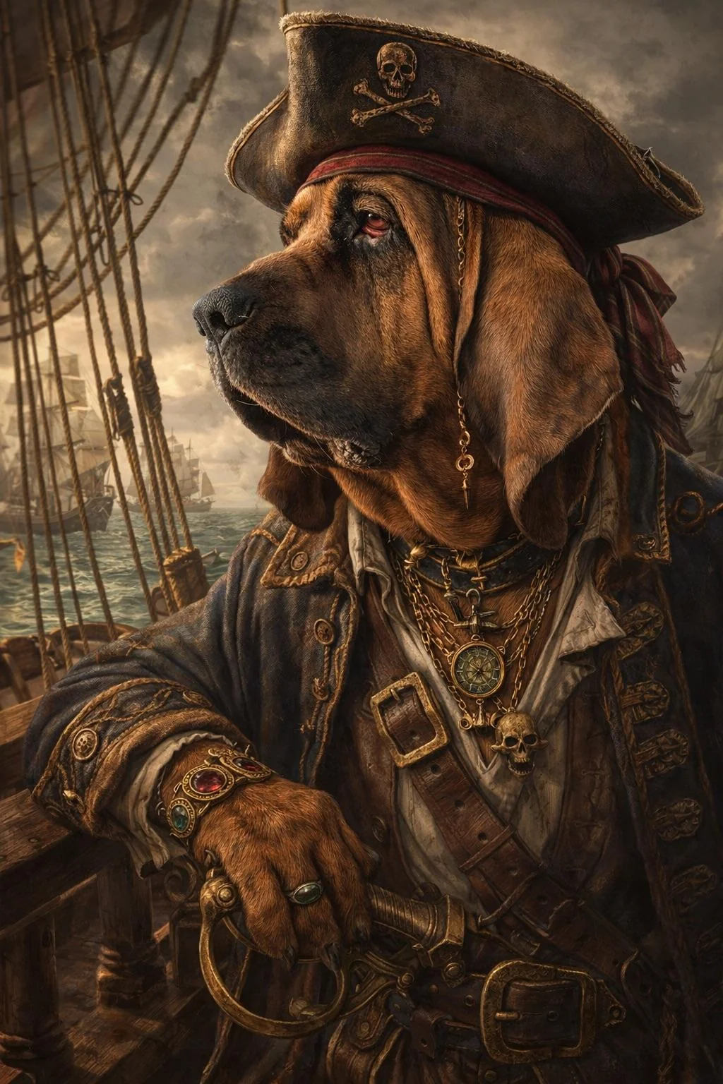 One of my favorite uses of AI is turning my dog into fun characters. These are some of my favorites. picture 10 of 11