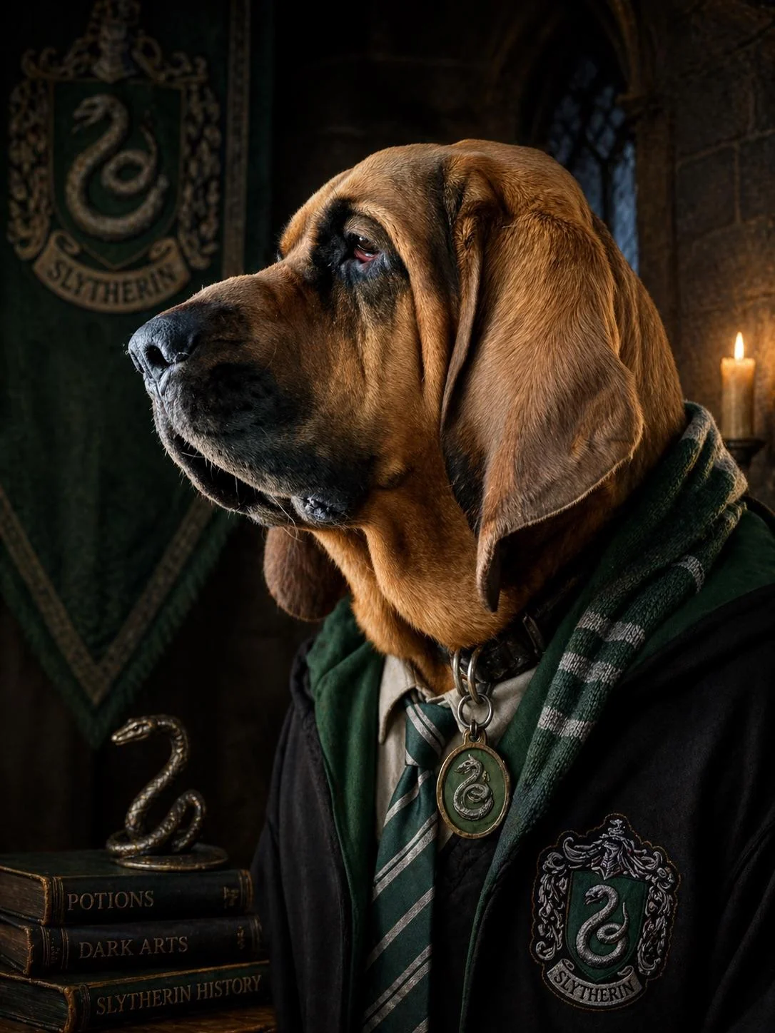 One of my favorite uses of AI is turning my dog into fun characters. These are some of my favorites. picture 11 of 11
