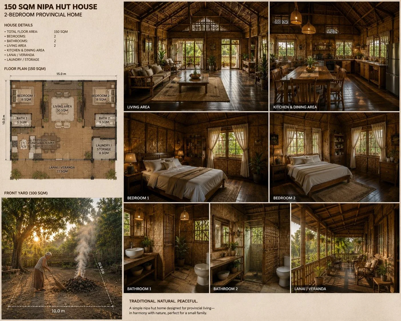 Closest depiction of our old house in the province 🇵🇭 picture 1 of 2