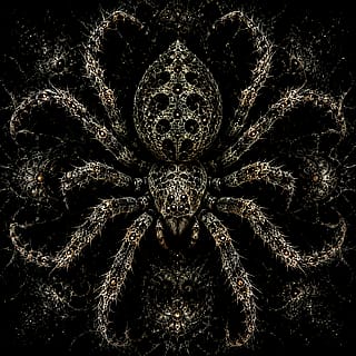 Fractals Series No. 5 - Arachnophobia'