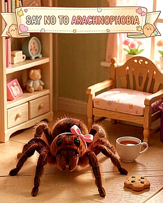 Can it cure arachnophobia?'