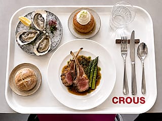 Le plateau CROUS de mes rêves.'