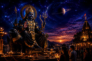 Saturn, God of Karma and Justice'