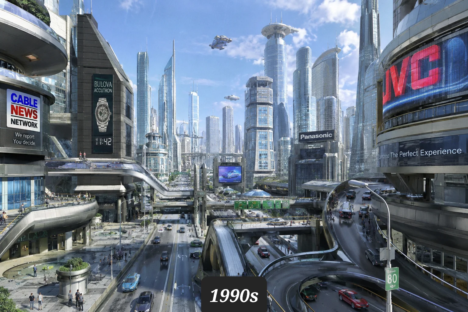 Okay, I made sci-fi images for each decade, let me know which one is your favorite. picture 2 of 11