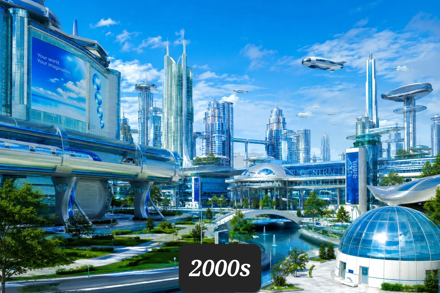 Okay, I made sci-fi images for each decade, let me know which one is your favorite. picture 7 of 11