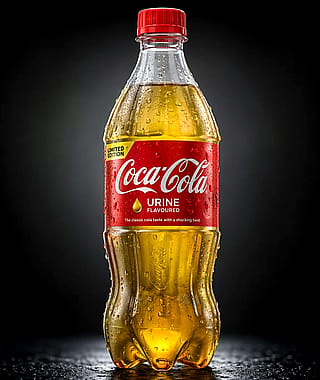Coca-Cola Urine taste'