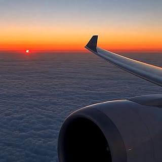 Crescent Red Sunrise'