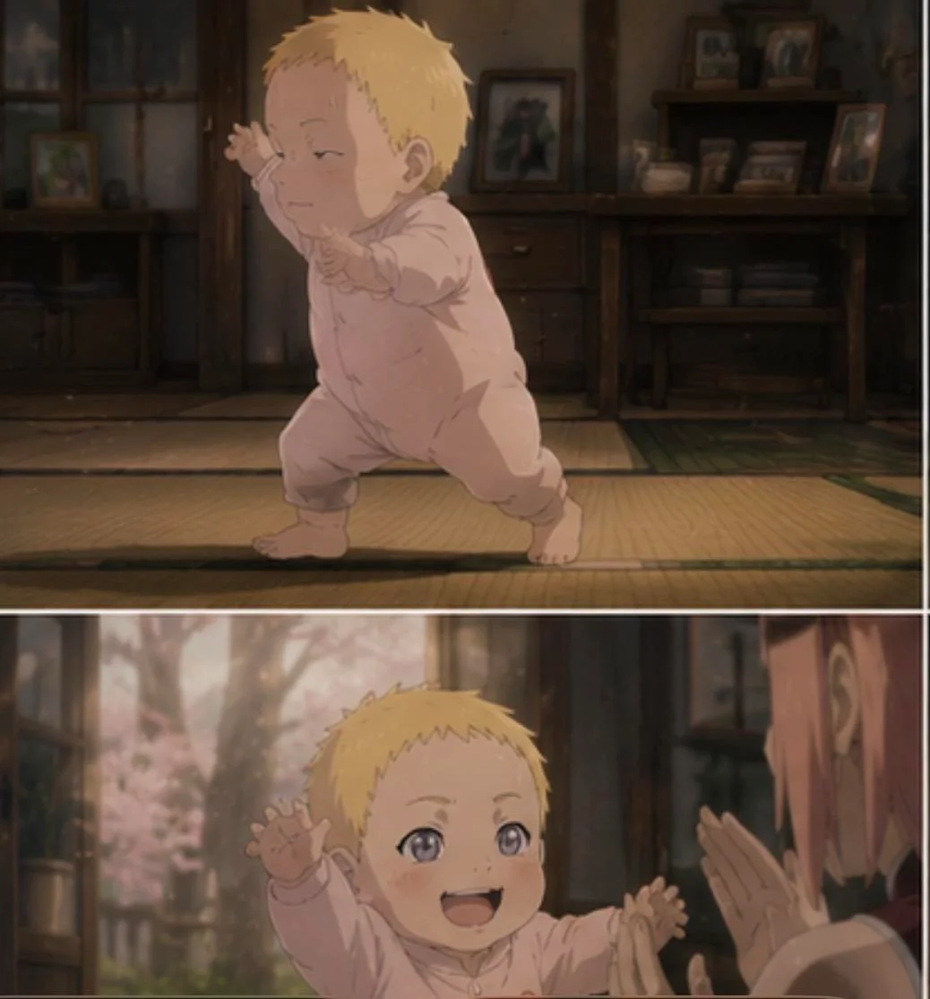 I gave Sarada and Boruto a daughter picture 4 of 14