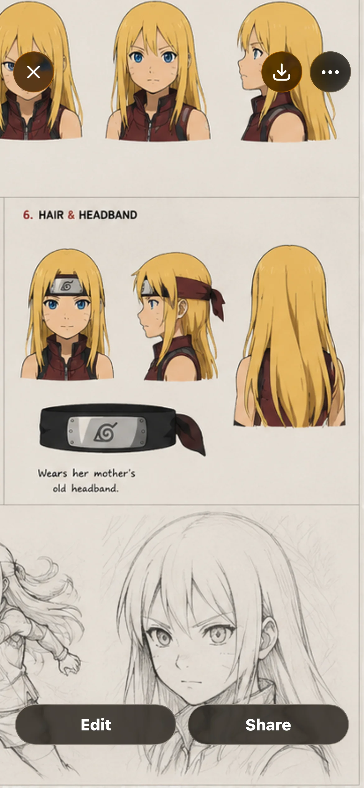 I gave Sarada and Boruto a daughter picture 6 of 14
