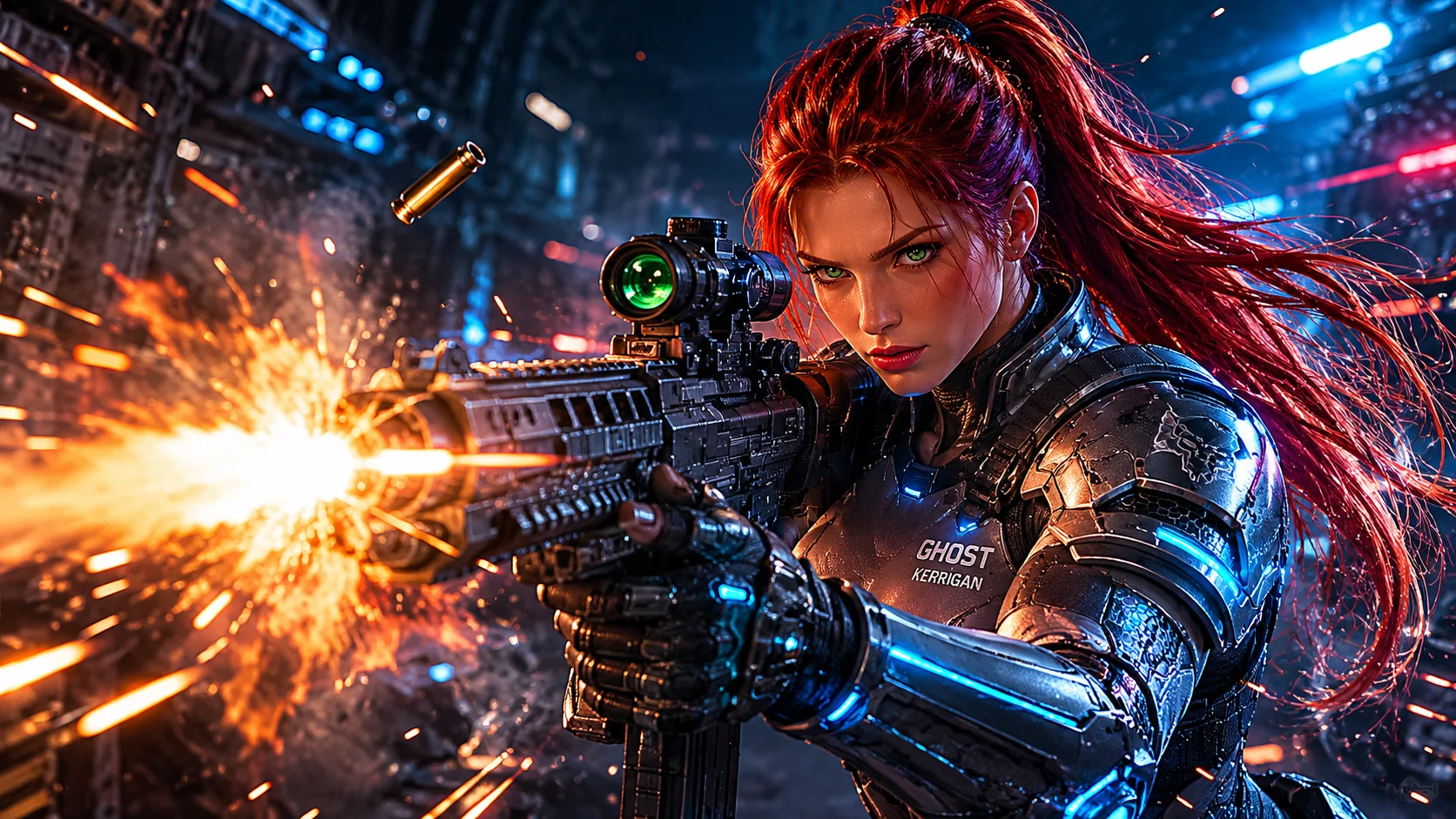 StarCraft fanart: Sarah Kerrigan picture 2 of 2
