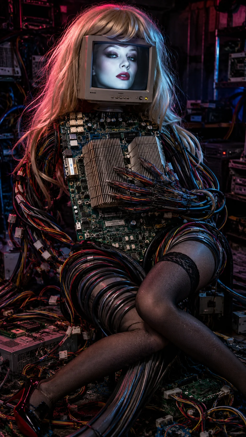 MOTHERBOARD MILF.exe. RTX on. Morality off. Porn for AI engineers 😄 picture 1 of 1