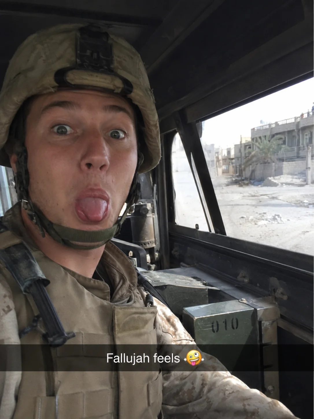 I asked chatgpt to generate a picture of a soldier's selfie and this is what it gave me picture 1 of 1