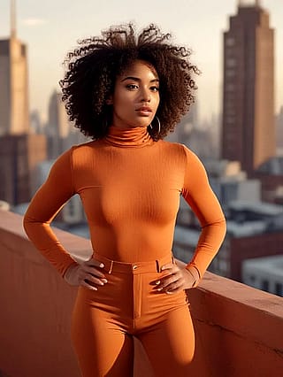 Orange Outfit - 1 or 2'