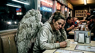 The hard work of an angel'