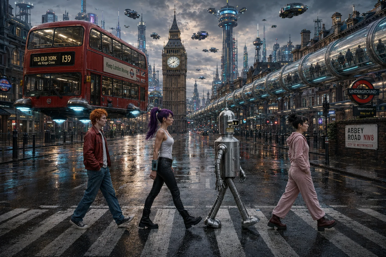 Abbey Road Series No.7 - Futurama UK Concept picture 1 of 1