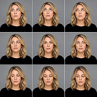 GPT Image vs Nano Banana Pro on the same 9 gaze direction test — honest comparison'