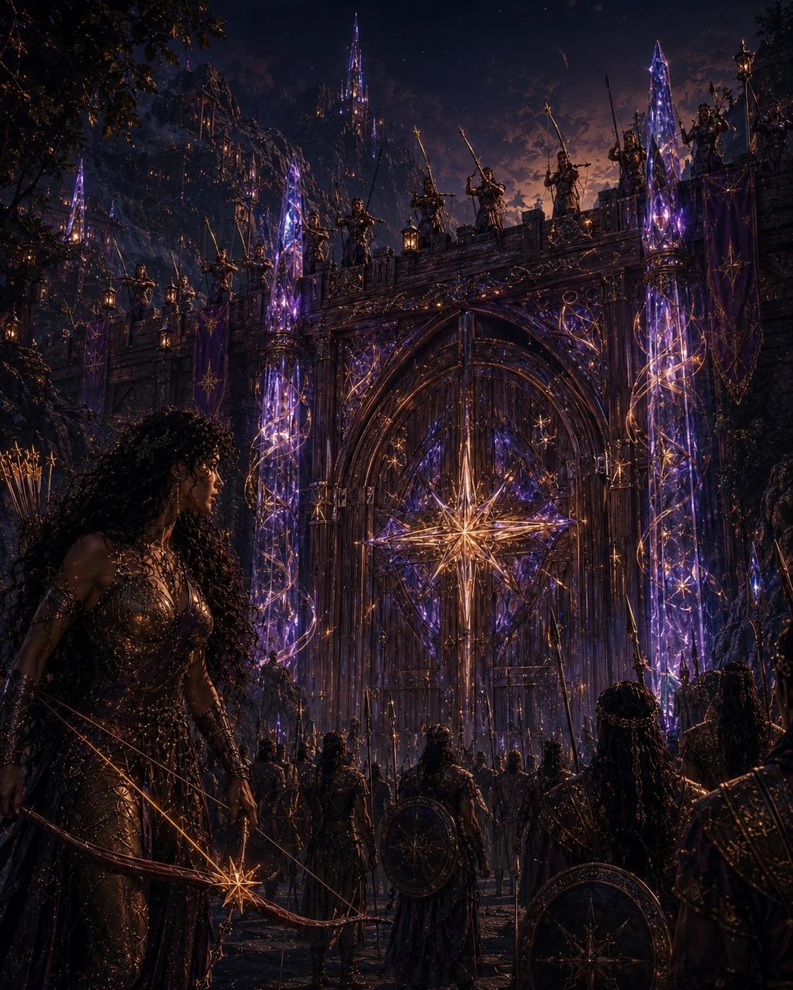 The Celestial Archer of the Crystal Village 🌌 picture 1 of 10
